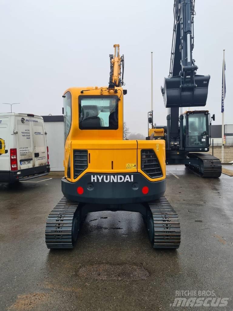 Hyundai R60CR-9A Mini rýpadlá < 7t