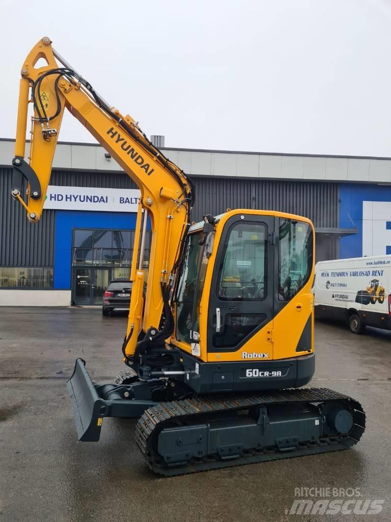 Hyundai R60CR-9A Mini rýpadlá < 7t