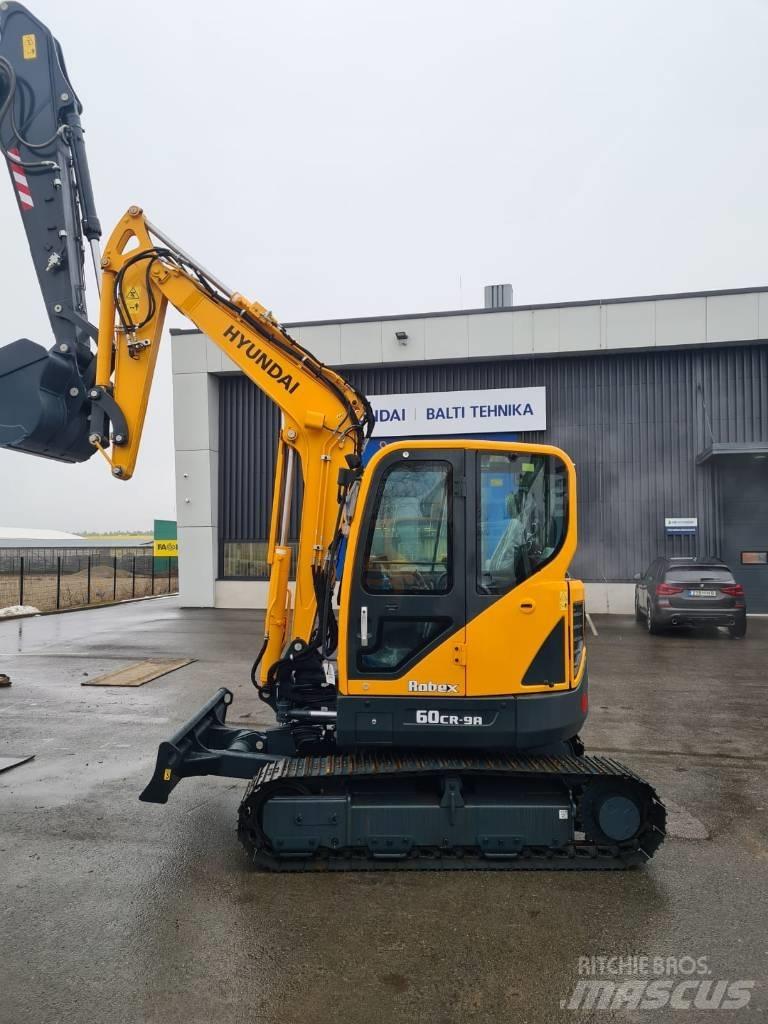 Hyundai R60CR-9A Mini rýpadlá < 7t