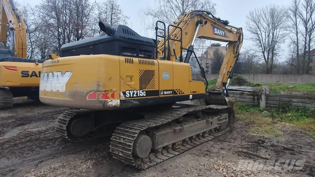 Sany SY 215 C Pásové rýpadlá
