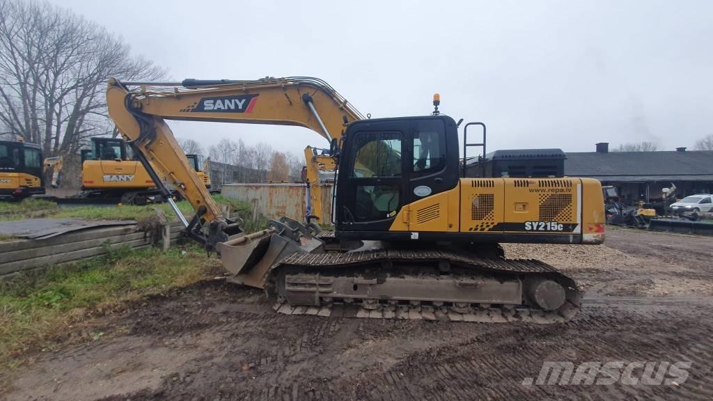 Sany SY 215 C Pásové rýpadlá