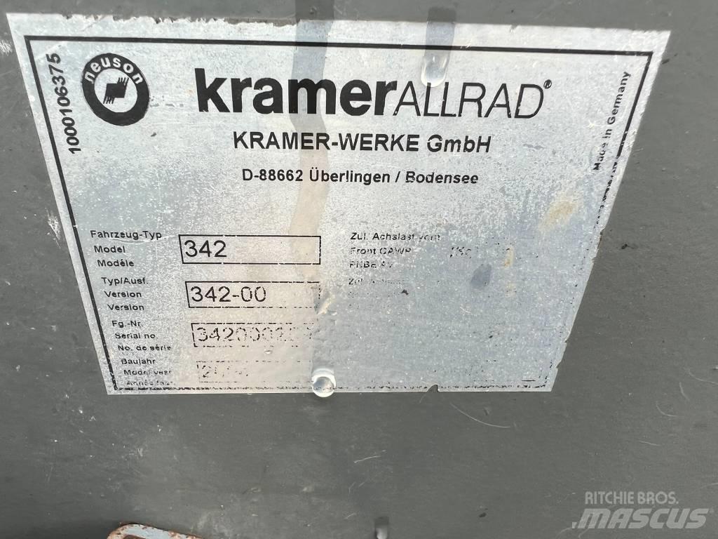 Kramer 380 shovel Kolesové nakladače