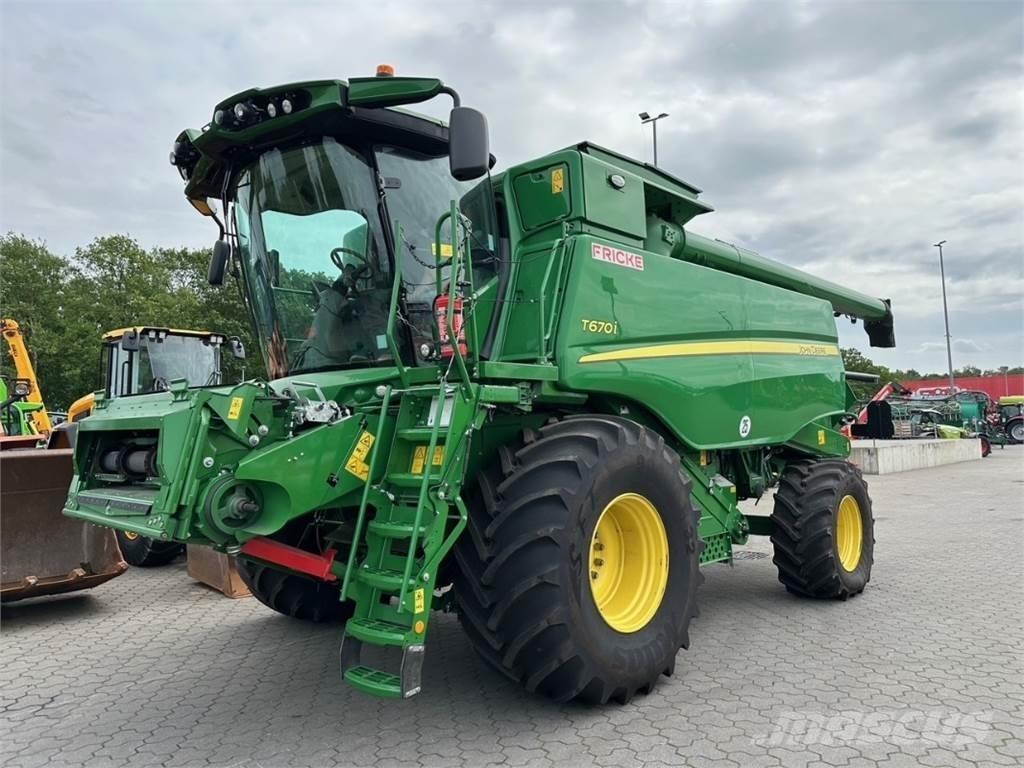 John Deere T 670 i Kombinované zberacie stroje