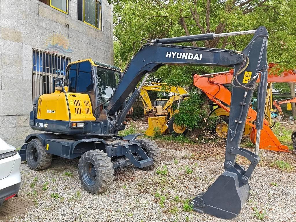 Hyundai R 60W Kolesové rýpadlá