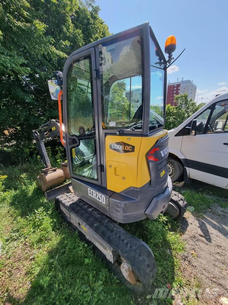 Volvo ECR 25 D Mini rýpadlá < 7t