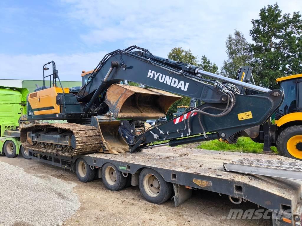 Hyundai HX 210 AL Pásové rýpadlá