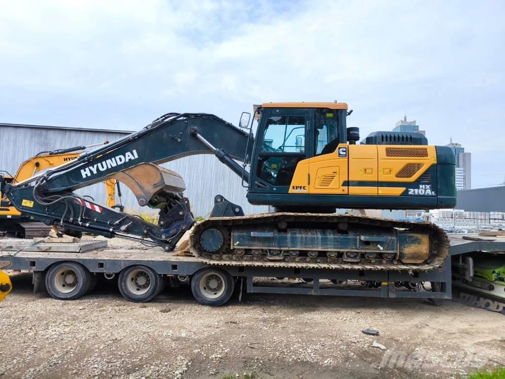 Hyundai HX 210 AL Pásové rýpadlá