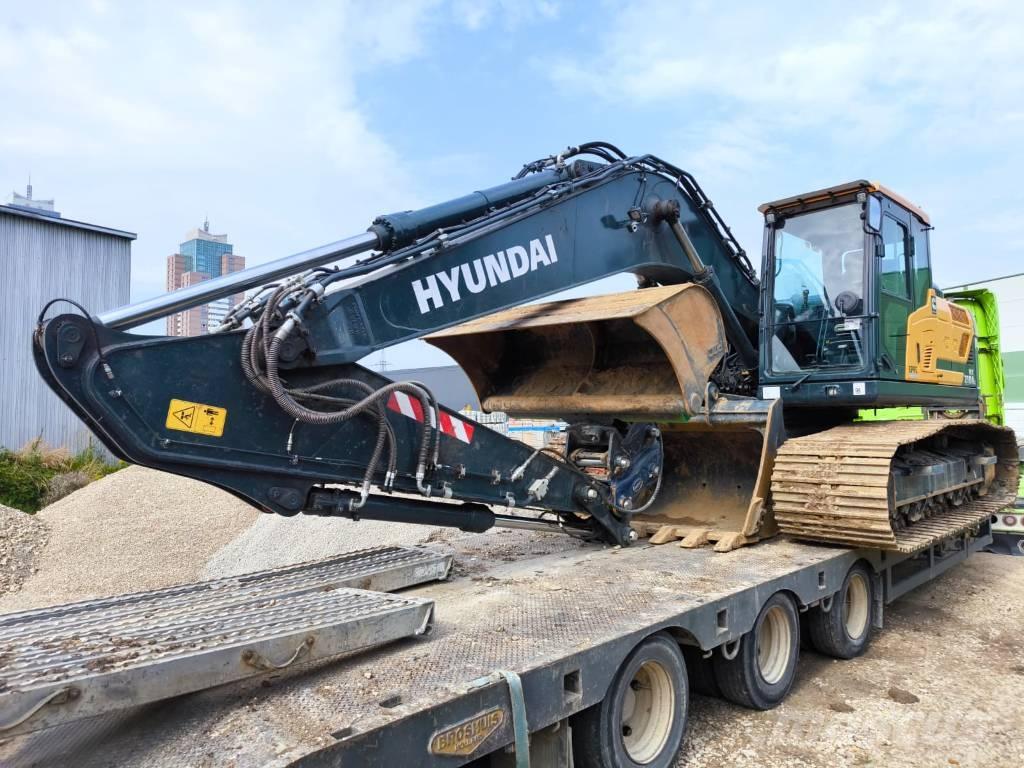 Hyundai HX 210 AL Pásové rýpadlá