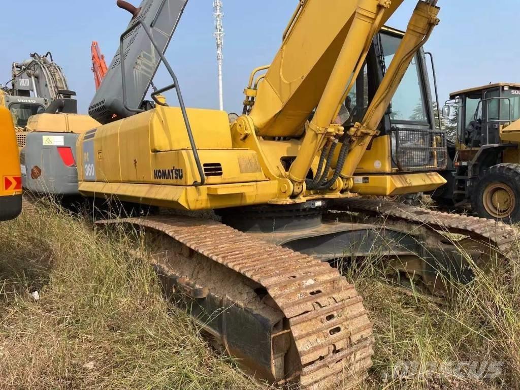 Komatsu PC 360 Pásové rýpadlá
