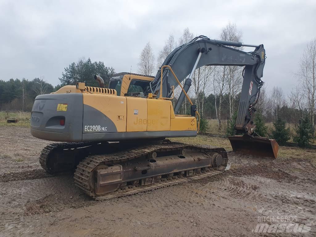 Volvo 290 Pásové rýpadlá