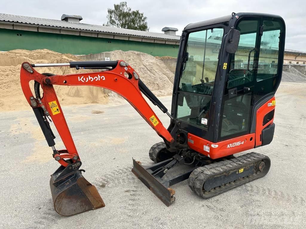 Kubota KX 016-4 Mini rýpadlá < 7t
