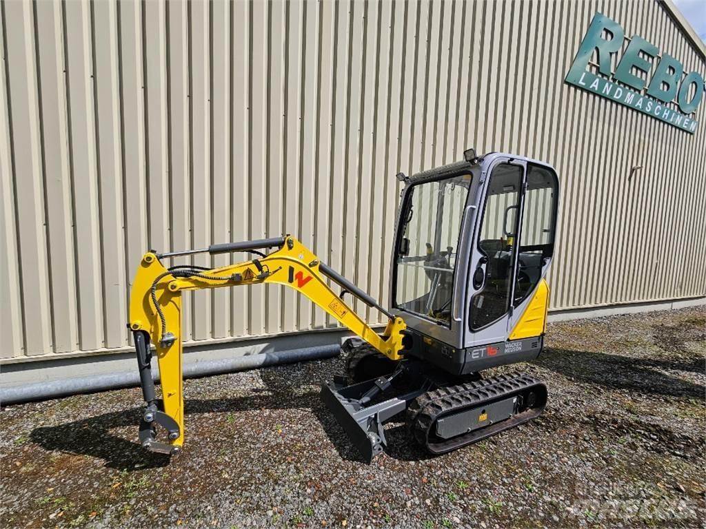 Wacker ET 16 Mini rýpadlá < 7t