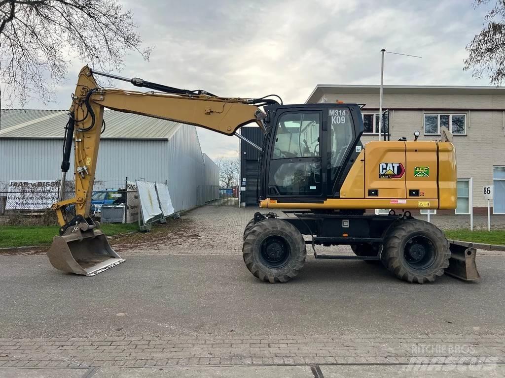 CAT 314 Next gen Kolesové rýpadlá