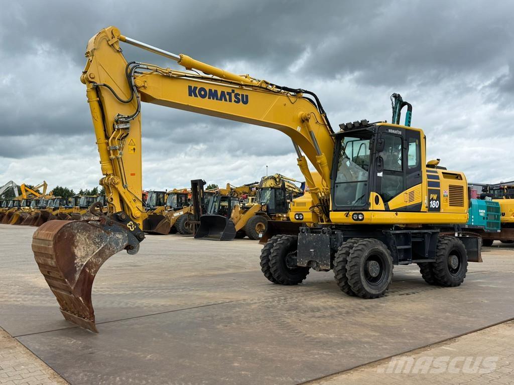 Komatsu PW180-11 Kolesové rýpadlá