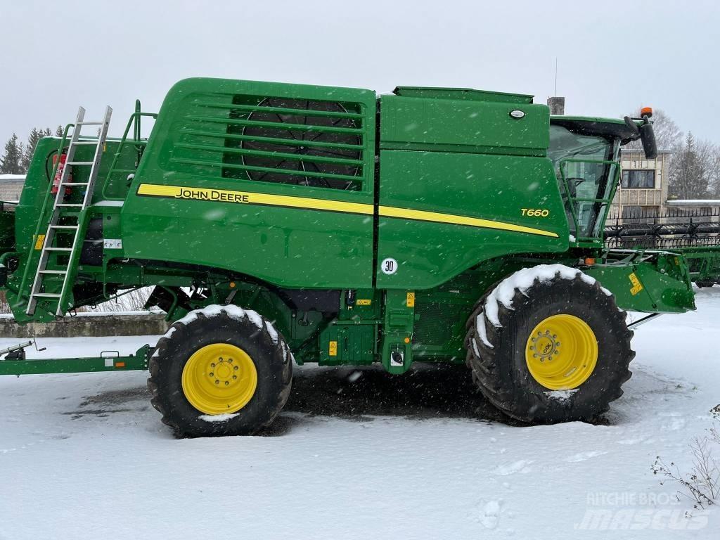 John Deere T 660 Kombinované zberacie stroje