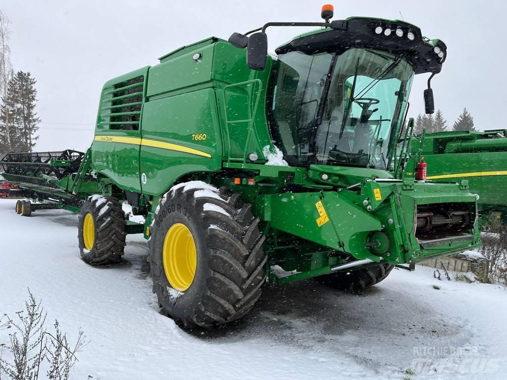 John Deere T 660 Kombinované zberacie stroje