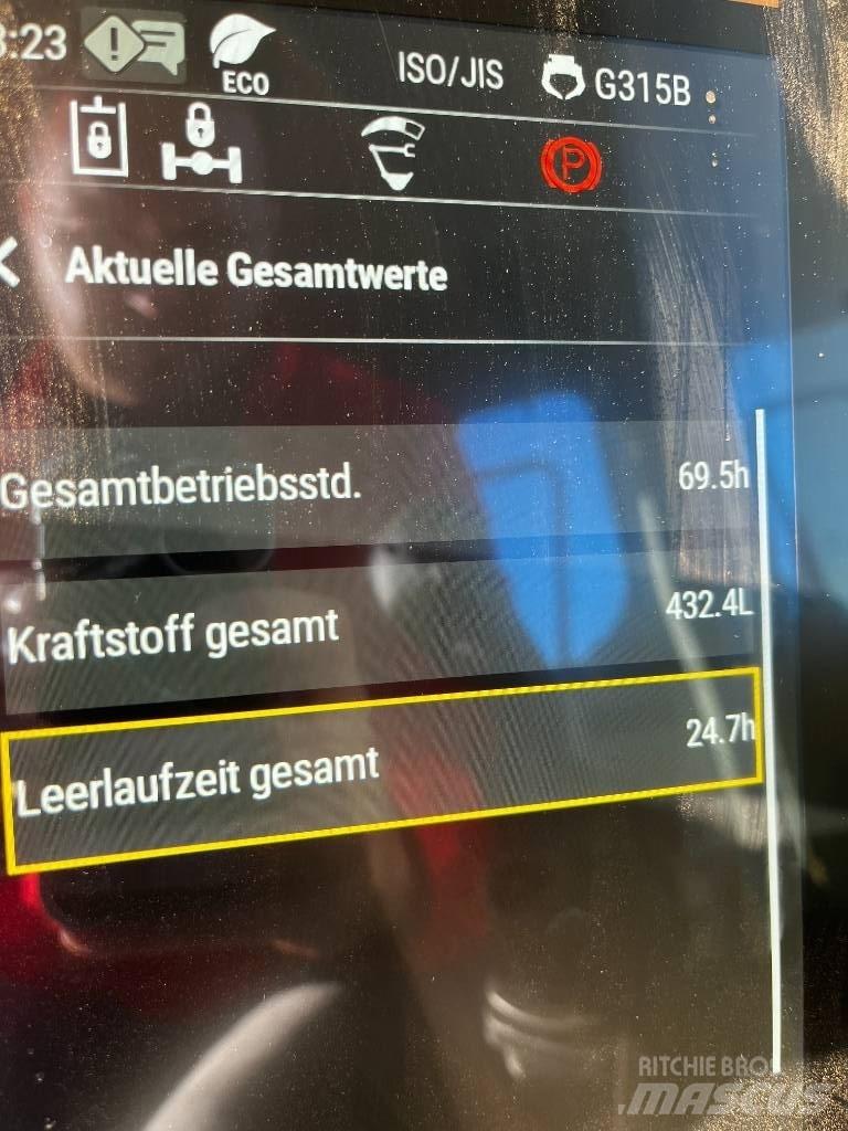 CAT M 315 Kolesové rýpadlá