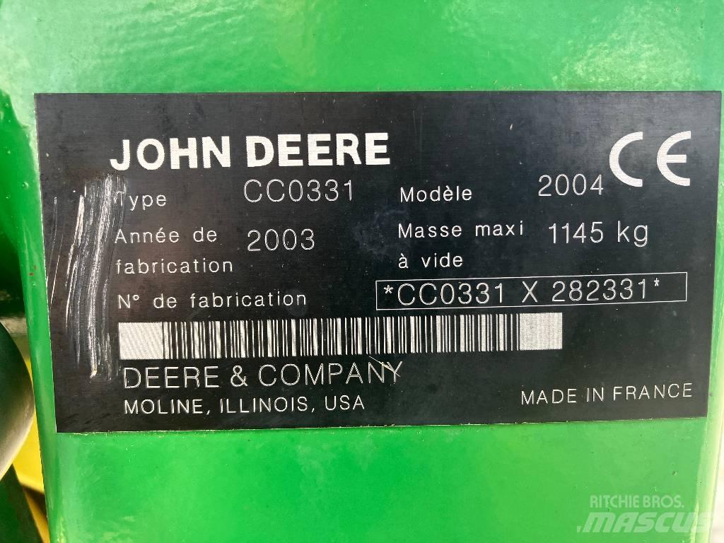 John Deere CC0331 Žacie stroje