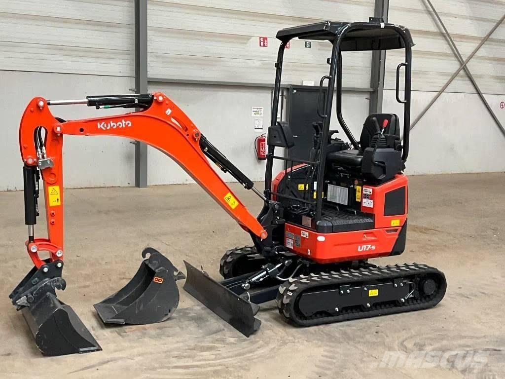 Kubota U 17-5 Mini rýpadlá < 7t