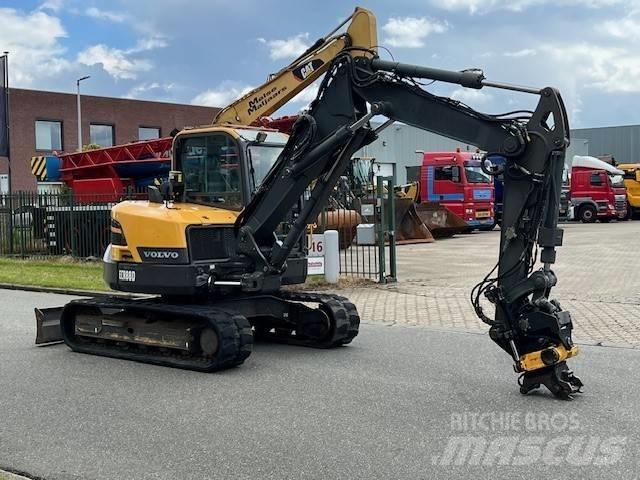 Volvo ECR 88 D Midi rýpadlá 7 t - 12 t