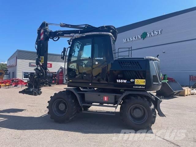 Atlas 155 W Kolesové rýpadlá