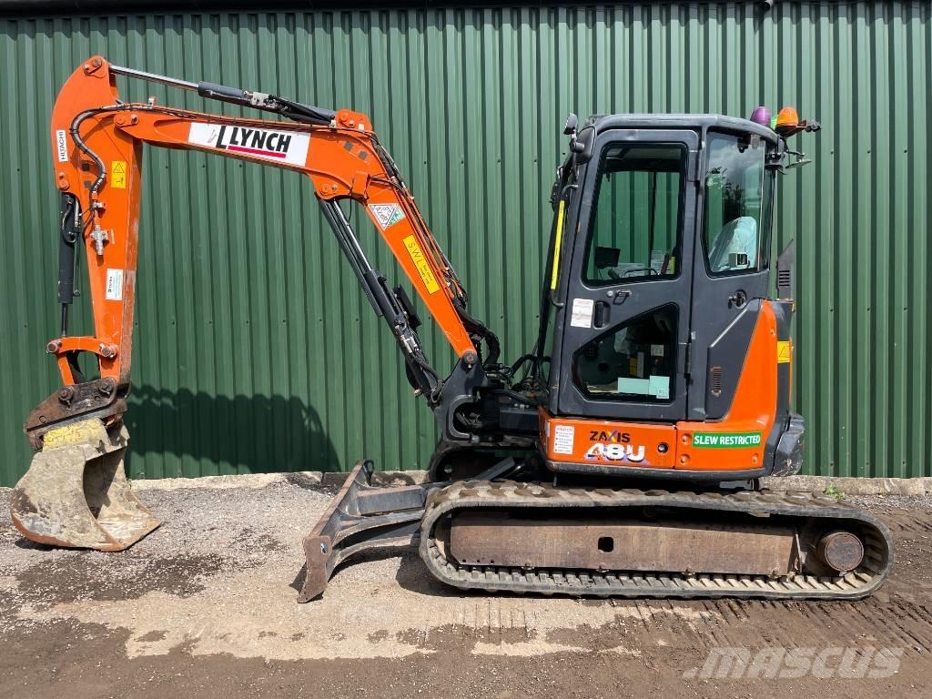 Hitachi ZX 48 U-6 Mini rýpadlá < 7t