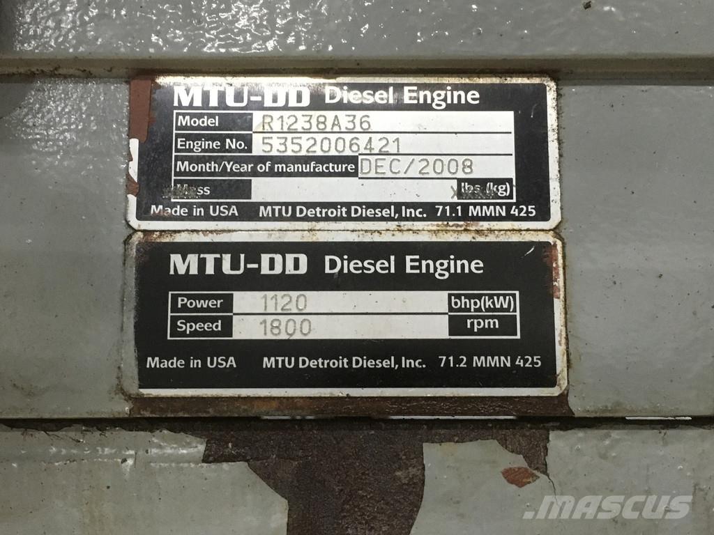 MTU 12V2000 USED Motory