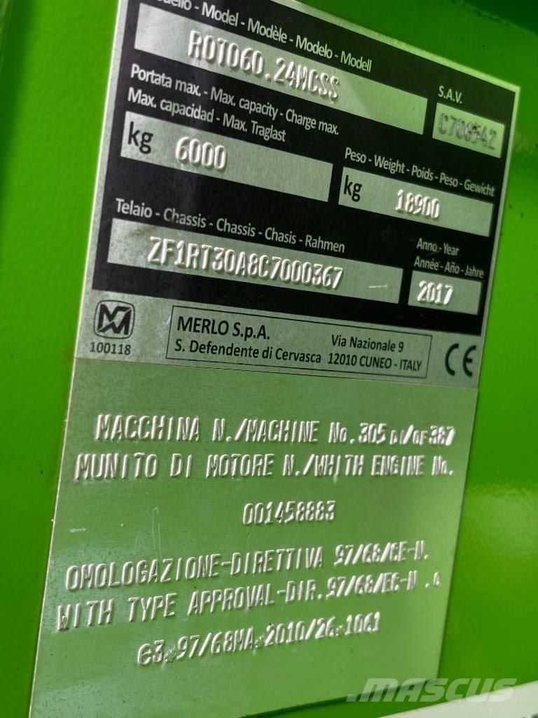 Merlo Roto 60.24 Teleskopické manipulátory