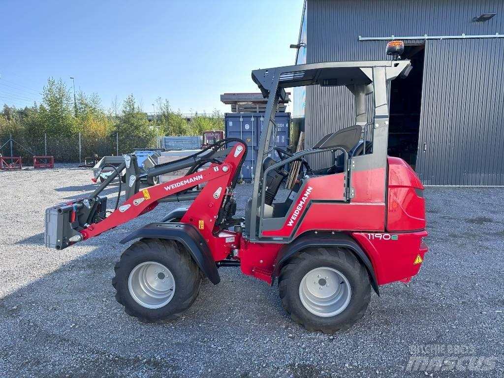 Weidemann 1190 e Šmykom riadené nakladače