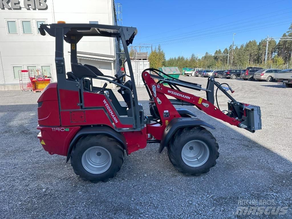 Weidemann 1190 e Šmykom riadené nakladače