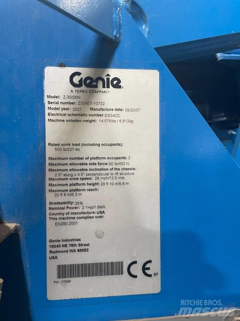 Genie Z 30/20 N RJ Kĺbové plošiny