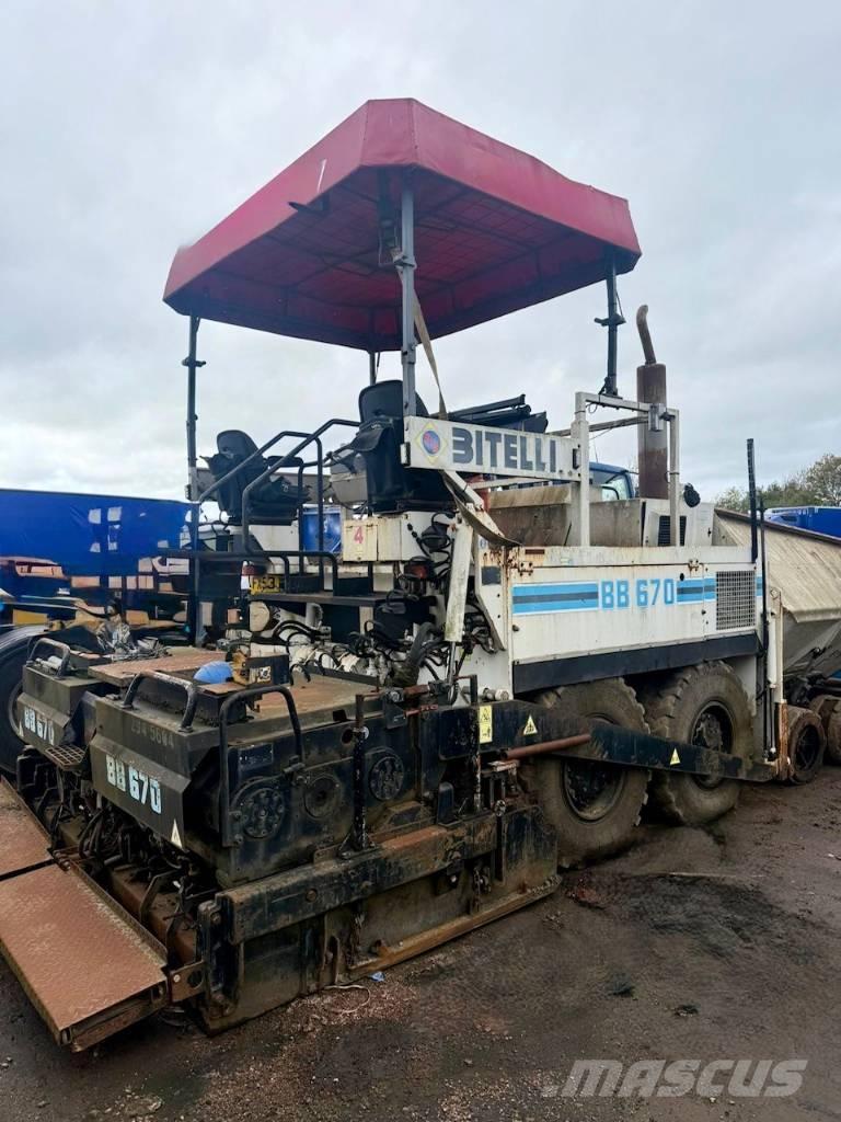 Bitelli BB 670 Finišéry