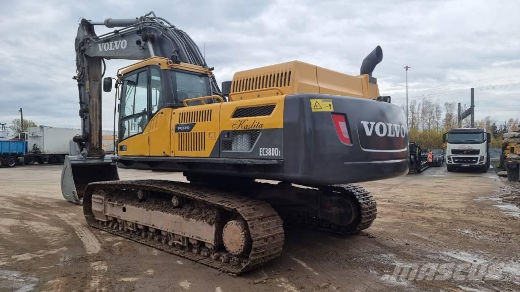 Volvo EC 380 D Pásové rýpadlá