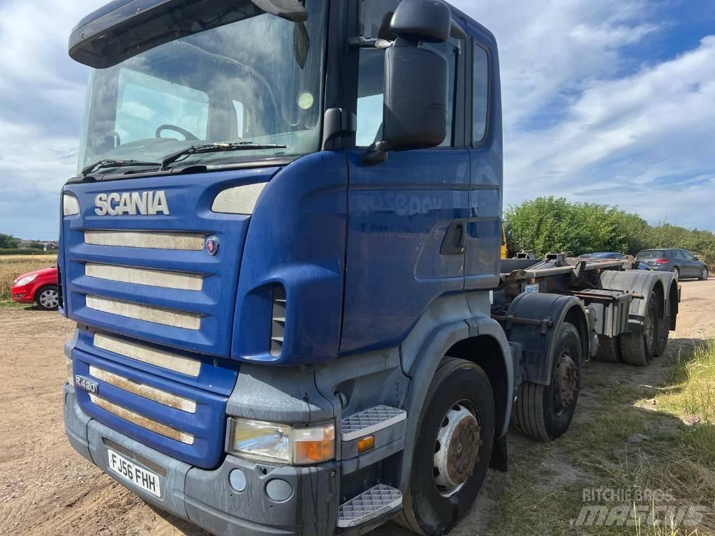 Scania R420 Hákový nosič kontajnerov