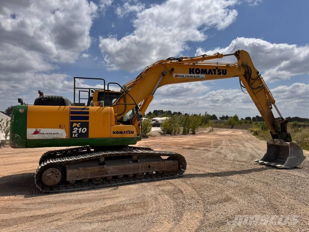 Komatsu PC 210 LC-10 Pásové rýpadlá
