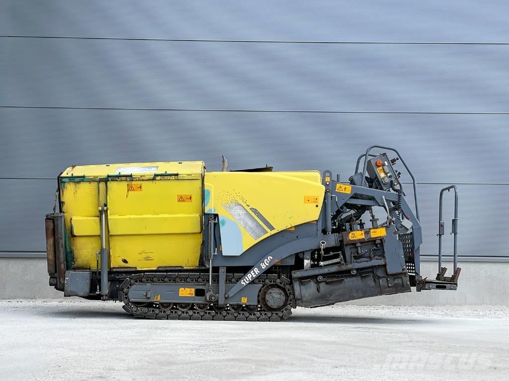 Vögele Super 800 Finišéry