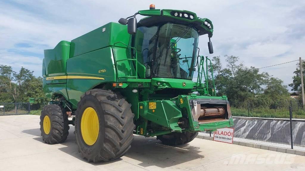 John Deere S770i Kombinované zberacie stroje