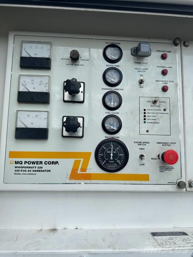 MultiQuip DCA220SSJU Naftové generátory