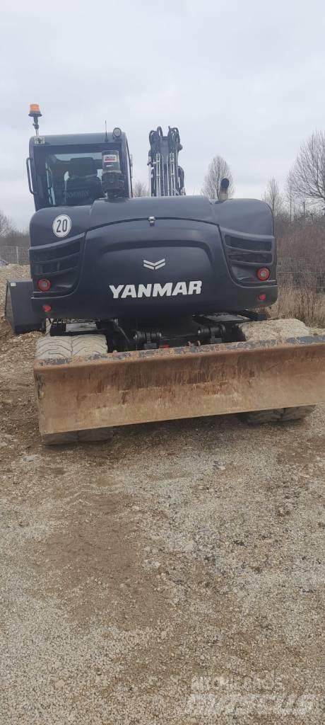 Yanmar B 110 W Kolesové rýpadlá