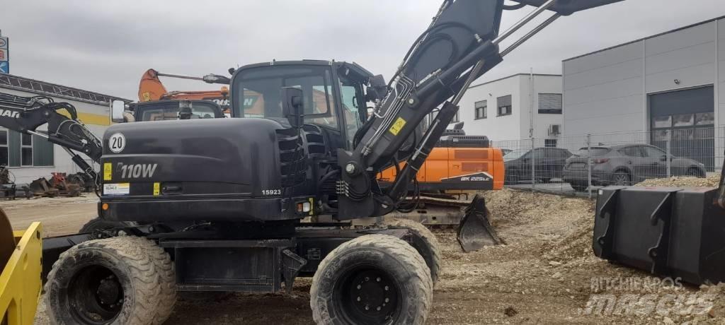 Yanmar B 110 W Kolesové rýpadlá
