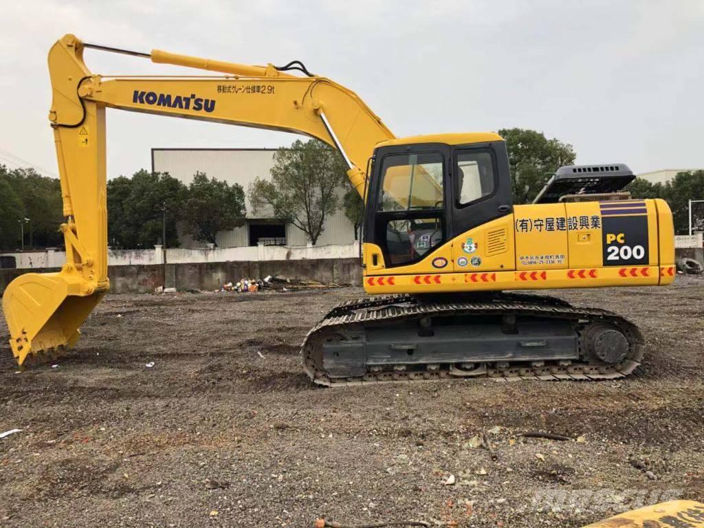 Komatsu pc200-7 Pásové rýpadlá