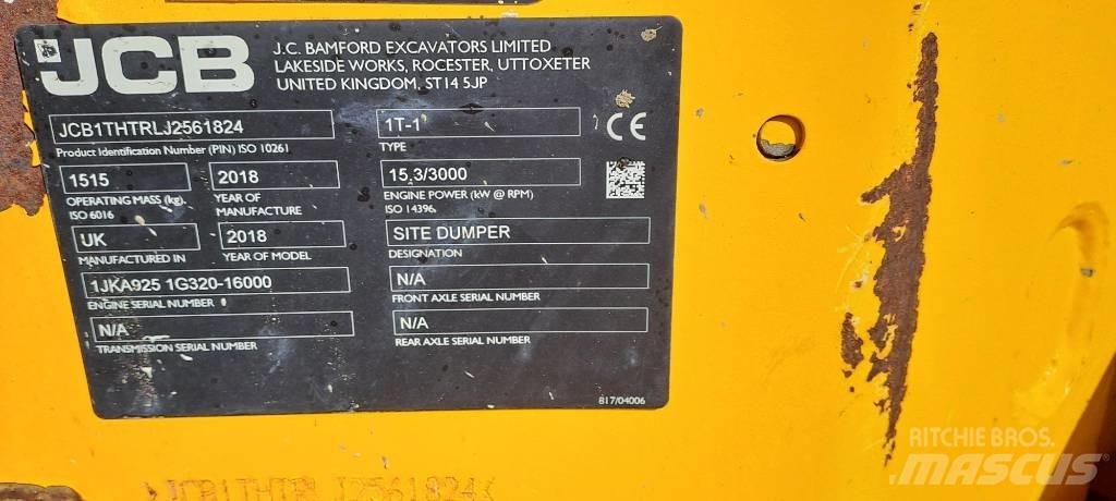 JCB 1 T Stavebné sklápače