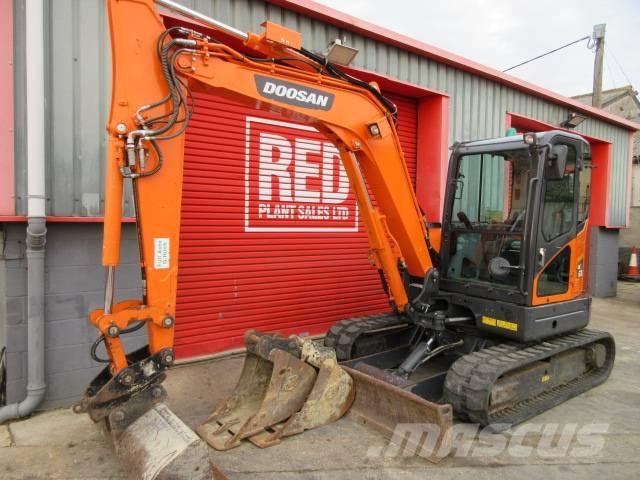 Doosan DX 63-3 Mini rýpadlá < 7t