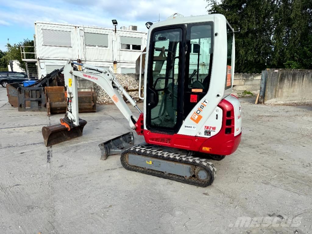 Takeuchi TB 216 Mini rýpadlá < 7t