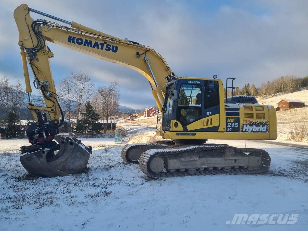 Komatsu HB 215 LC-2 Pásové rýpadlá