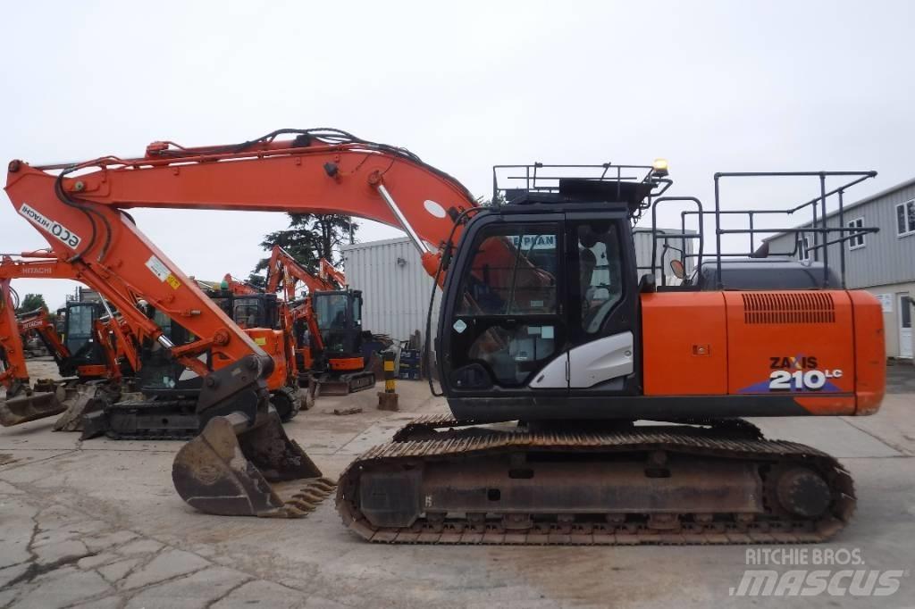 Hitachi ZX 210 LC-6 Pásové rýpadlá