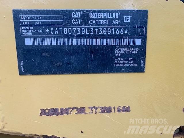 CAT 730 Kĺbové nákladné autá