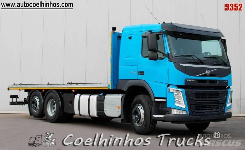 Volvo FM 450 Plošinové nákladné automobily/nákladné automobily so sklápacími bočnicami