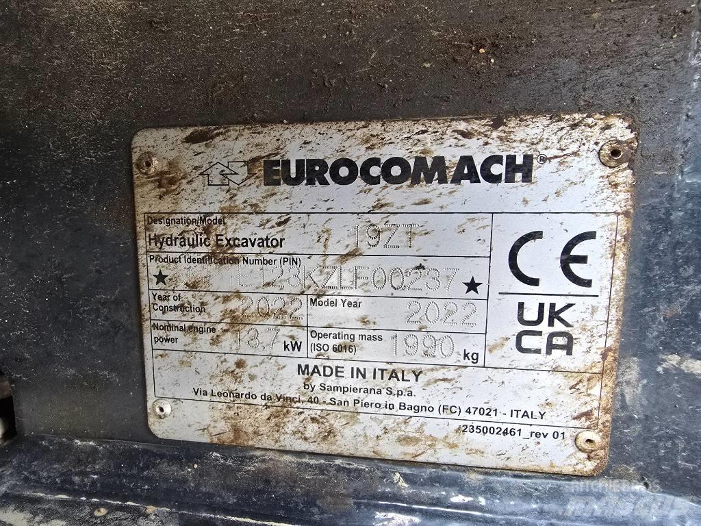 Eurocomach 19 ZT Mini rýpadlá < 7t