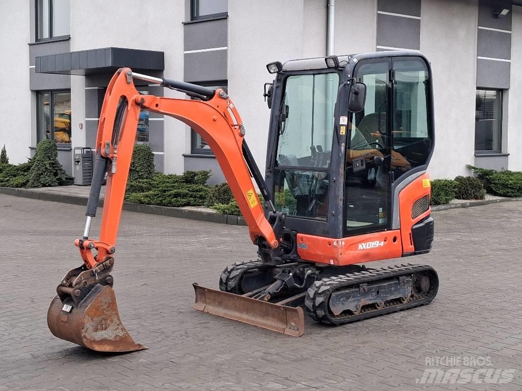 Kubota KX 019-4 Mini rýpadlá < 7t